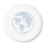Blue Peace Symbol World Peace Magnets