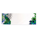Blue Peacock Profile Card business cards