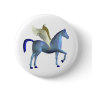 Blue Pegasus Button