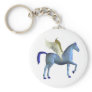 Blue Pegasus Keychain