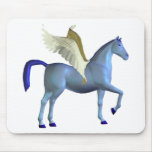 Blue Pegasus Mousepad