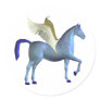 Blue Pegasus Stickers