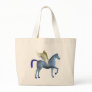 Blue Pegasus Tote Bag