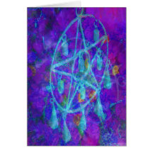 Blue Pentacle Royale Cards