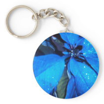 Blue Petals Key Chains