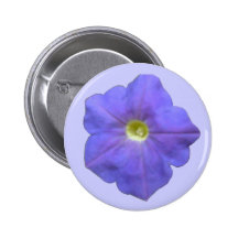 Blue Petunia Button