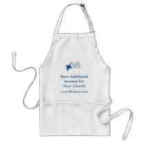 Blue Pew Apron