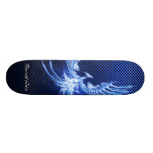 Blue Phoenix Skatedeck Skate Boards