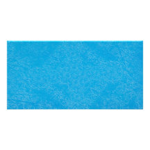 Blue Photo Card