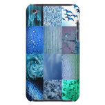 Blue Photo Collage ipod Cover Ipod Touch Cover