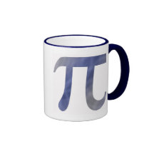 Blue PI Coffee Mug