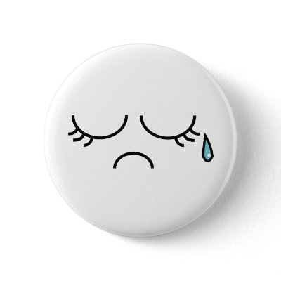 Blue Picadilly Pinback Buttons by facefriends