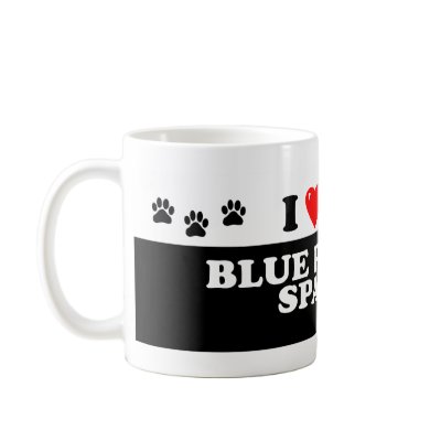 BLUE PICARDY SPANIE_ MUG by GenuineDogOwner