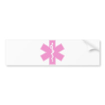 Blue Pink Aqua Baby Hot  Nurse EMS Star of Life