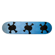 Blue Pirate Skateboard
