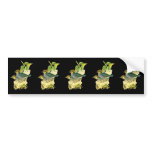 Blue Pitta Bumper Sticker