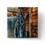 Blue Plaid Jacket in Cabin Pin