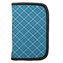 Blue Plaid Organizers