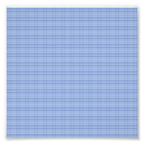 Blue Plaid Pattern Art Photo