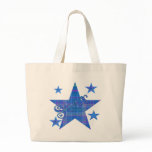Blue Plaid STAR bags