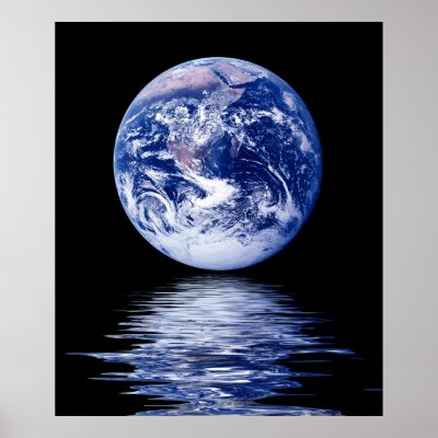 Blue Planet of Water by beverlytazangel