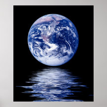 Blue Planet of Water Print