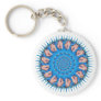 Blue Plastic Key Chains