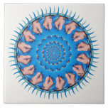 Blue Plastic Tile