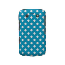 Blue Polka Dot Blackberry Bold Case