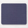 Blue Polka Dot Pattern Print