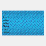 Blue polka dots on blue background sticker