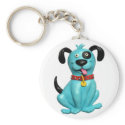 Blue Pooch keychains