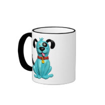 Blue Pooch Coffee Mug
