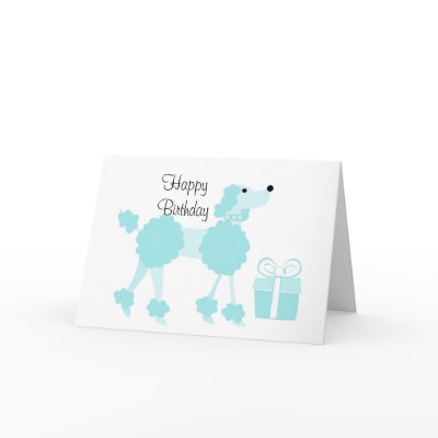 Blue Poodle by trennea