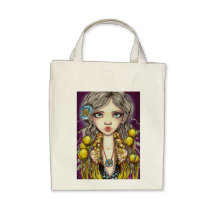Blue Poppy Tote Bag