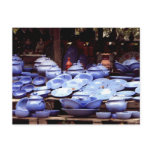Blue porcelains - Postcard