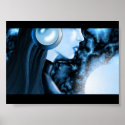 Blue posters