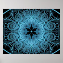 Blue Poster