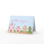 Blue Princess Thank You Card