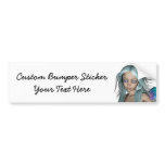 Blue & Purple 3D Mermaid 5 Close-up
