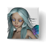 Blue & Purple 3D Mermaid 5 Close-up