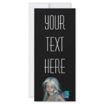 Blue & Purple 3D Mermaid 5 Close-up