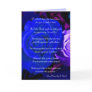 Blue Purple Rose Will You Be My Bridesmaid