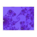 Blue Purple Seahorse Herd Postcard