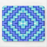 Blue Quilt Design mousepads