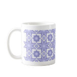 Blue Quilt Pattern Mug