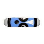 blue racoon skateboard