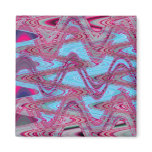 blue red waves