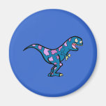 Blue Refrigerator Magnets