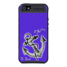 blue Refuse To Sink Iphone 5 Cases